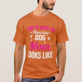Dog Mum Saying friends friends T-Shirt