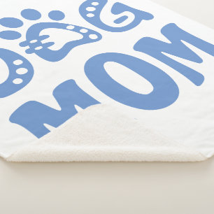 Dog Mum Sherpa Blanket