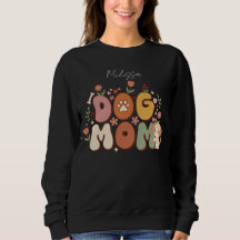 Dog Mum Shirt Kawaii Floral Vintage Retro