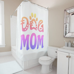 Dog Mum Shower Curtain