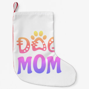 Dog Mum Small Christmas Stocking