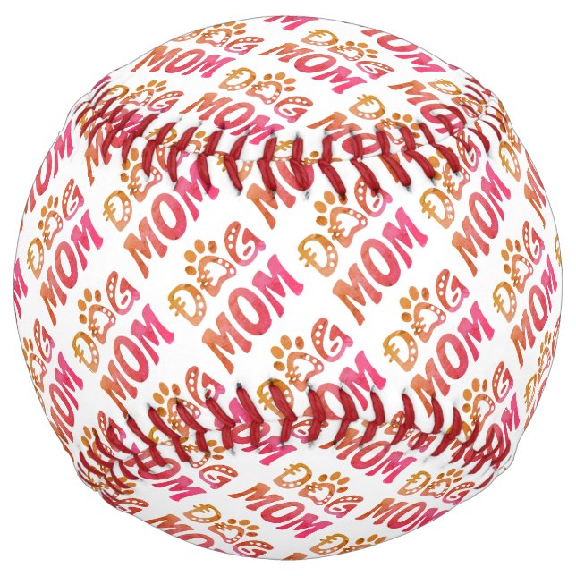 Dog Mum Softball (Back)