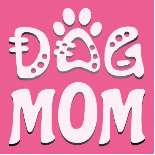 Dog Mum Standing Photo Sculpture