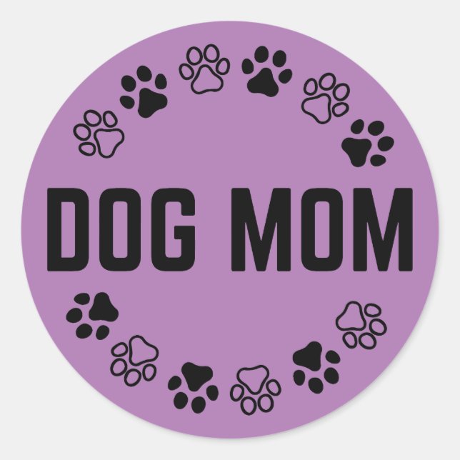 Dog Mum Sticker (Front)