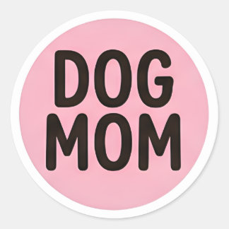 Dog Mum Sticker – Cute Dog Lover Decal