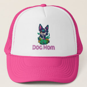 Dog Mum, summer and funny birthday gift  Trucker Hat