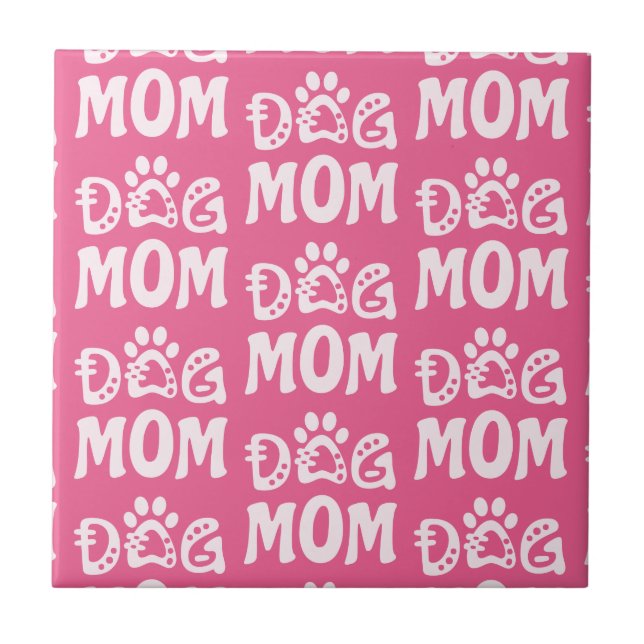 Dog Mum Tile (Front)