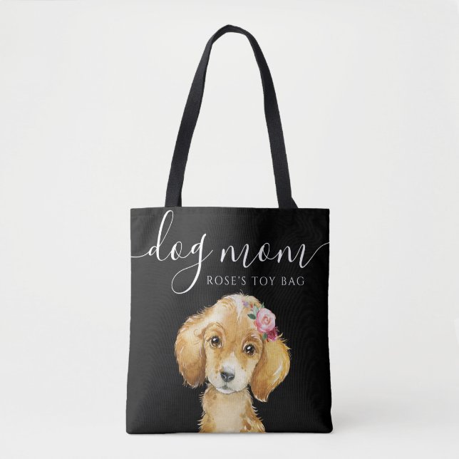 Dog Mum Toy Tote Bag (Front)