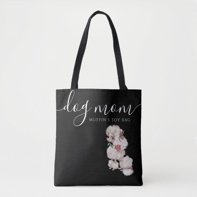 Dog Mum Toy Tote Bag (Front)