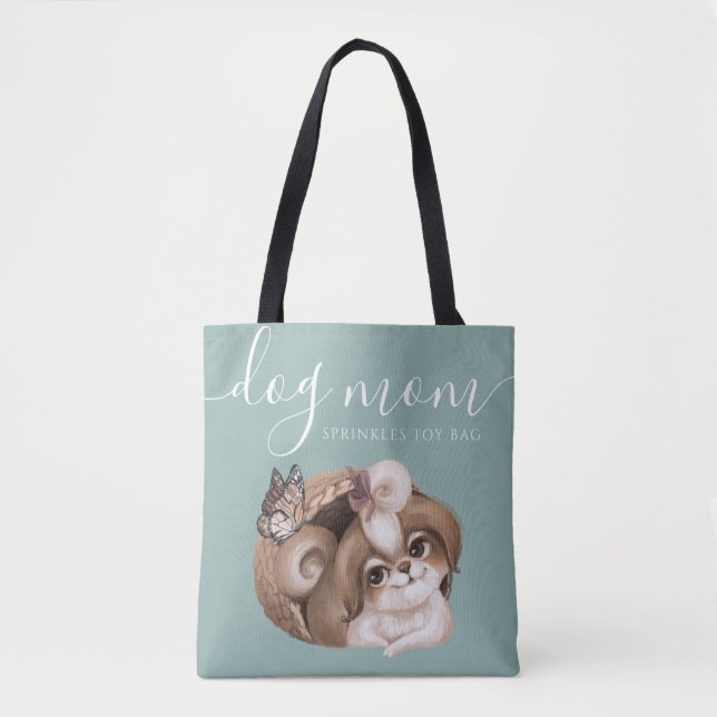 Dog Mum Toy Tote Bag (Front)