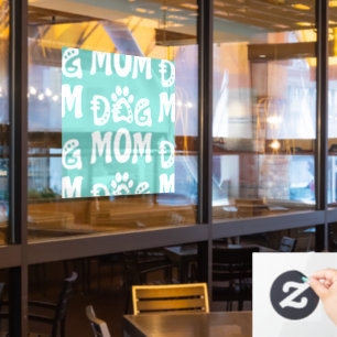 Dog Mum Window Cling
