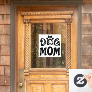 Dog Mum Window Cling