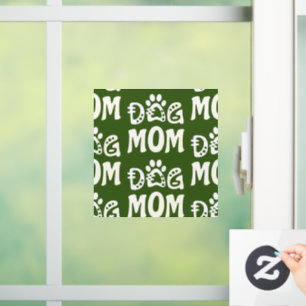 Dog Mum Window Cling