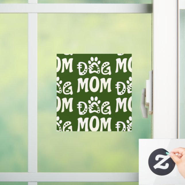 Dog Mum Window Cling (Home)