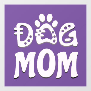 Dog Mum Window Cling