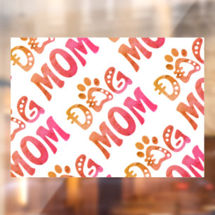 Dog Mum Window Cling