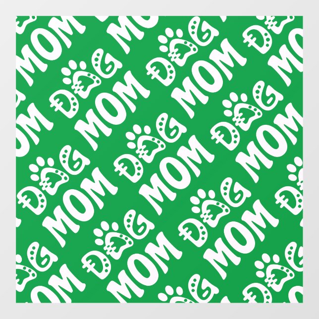 Dog Mum Window Cling (Sheet)