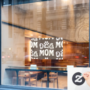 Dog Mum Window Cling