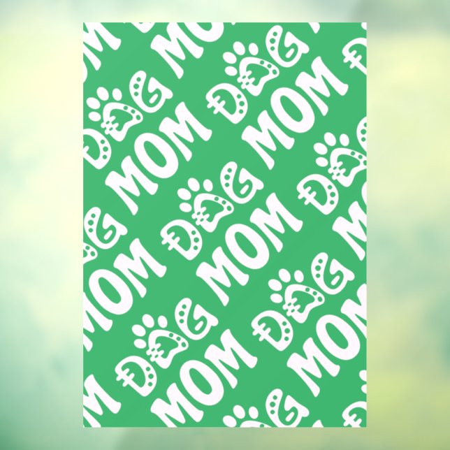 Dog Mum Window Cling (Sheet 3)