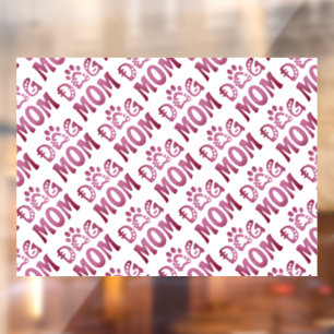 Dog Mum Window Cling