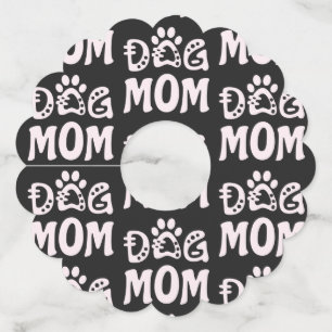 Dog Mum Wine Glass Tag