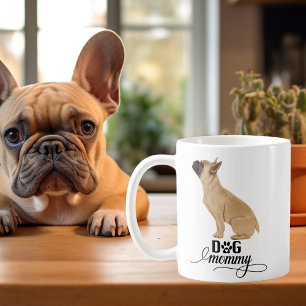 Dog Mummy French Bulldog Dog Watercolor   Coffee Mug