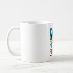 Dog My Best Friend Vintage Dog Lover Shirt Design_ Coffee Mug