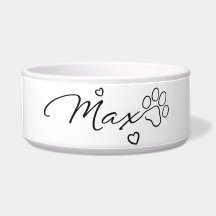 Dog names - Max Bowl