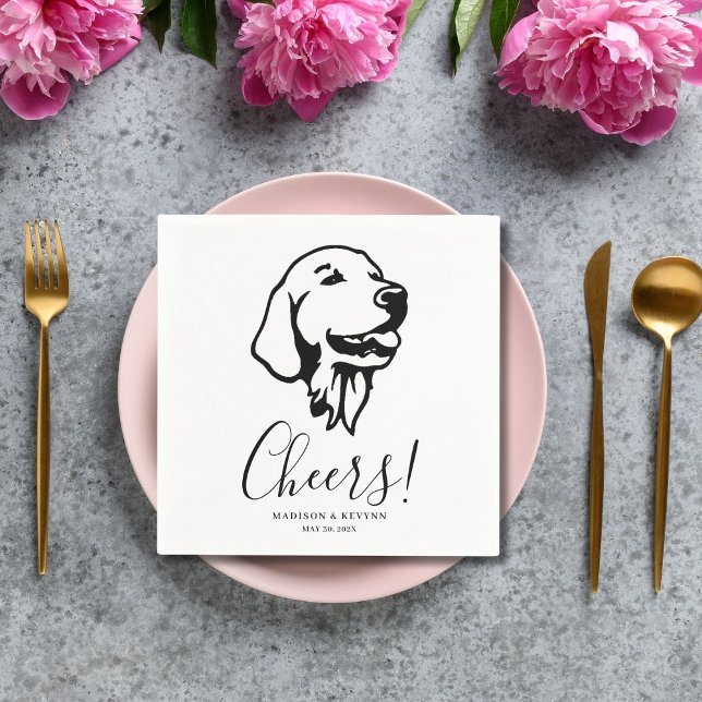 Dog Napkins Wedding (Creator Uploaded)
