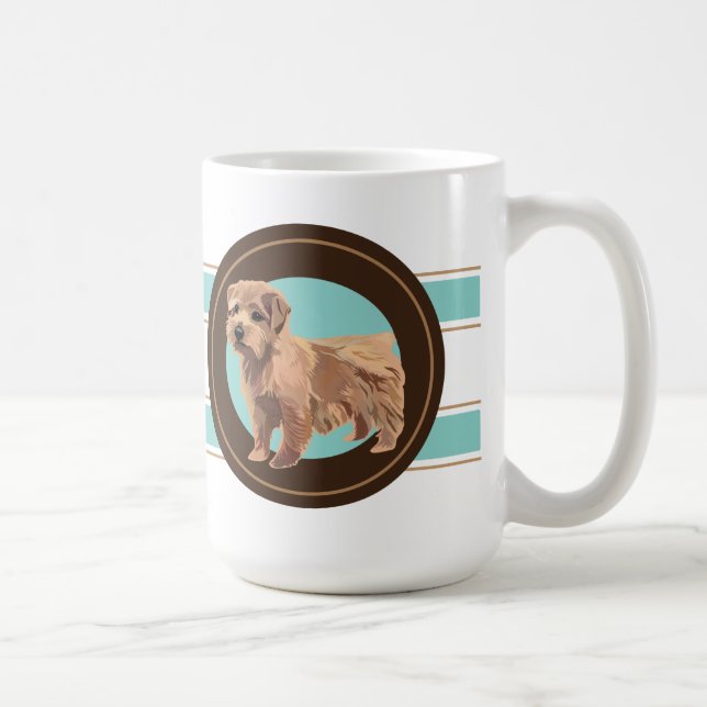 Dog Norfolk terrier Coffee Mug (Right)