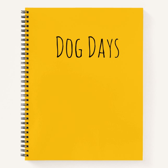 Dog Notebook (Front)