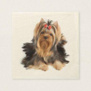 Dog of show class napkin