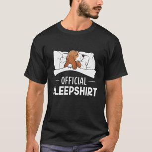 Dog Official Sleepshirt Cute Bedtime Pyjamas Night T-Shirt