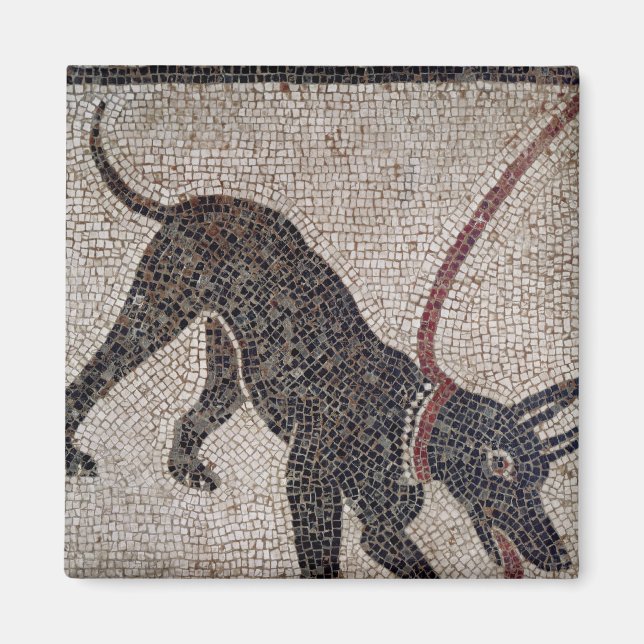 Dog on a leash, from Pompeii Magnet (Front)