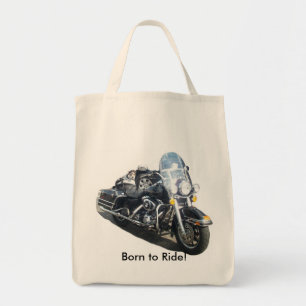 Dog on Motorcycle Ready for that Ride Bag