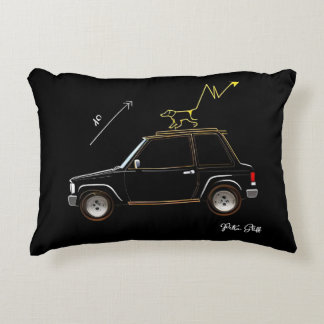 Dog on Wall Street  Decorative Cushion