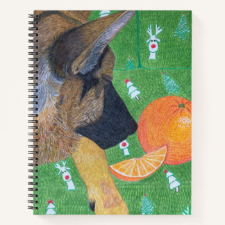Dog&Orange Notebook