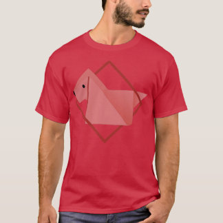 Dog origami design T-Shirt