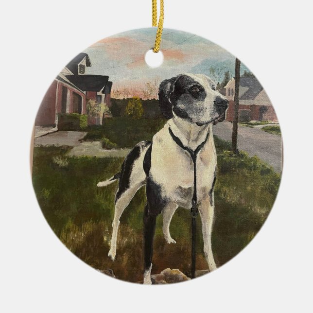 Dog Ornament (Front)