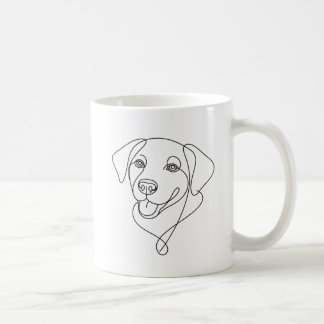 Dog Outline Coffee Mug