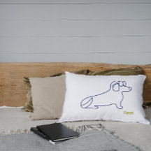 Dog outline minimalist rest