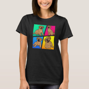 Dog Owner Animal Dog Pet Owner Pop Puggle T-Shirt