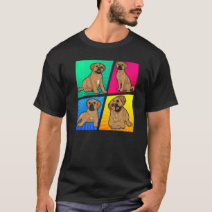 Dog Owner Animal Dog Pet Owner Pop Puggle T-Shirt