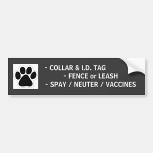 Dog Owner Bumper Sticker