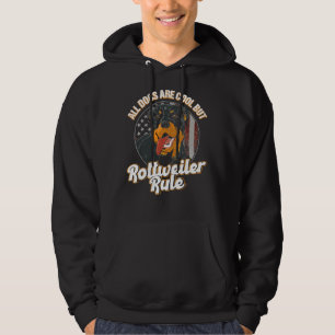 Dog Owner Dog Lover Rottweiler Hoodie