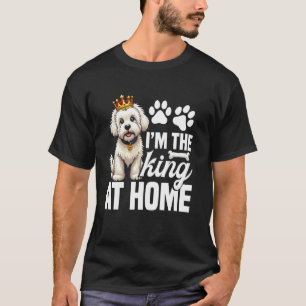 Dog Owner Dog Lover The King Enthusiast Coton De T T-Shirt