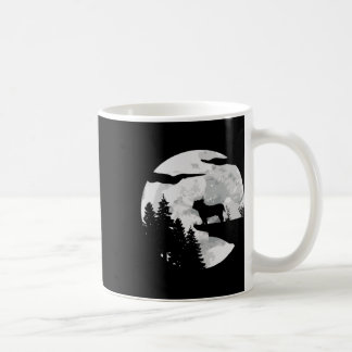 Dog Owner Full Moon At Night - Dog Bulldog Bulldog Coffee Mug