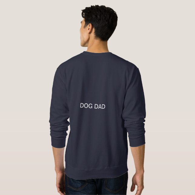 Dog owner Golden retriever Sweatshirt (Back Full)