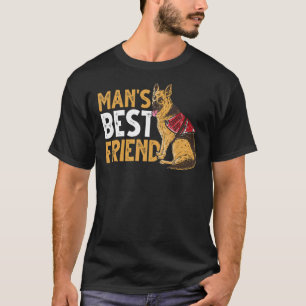 Dog Owner Man's Best Friend German Shepherd Dog T-Shirt