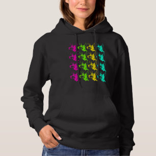 Dog Owner Pet Animal Dog  Colourful Doberman Hoodie